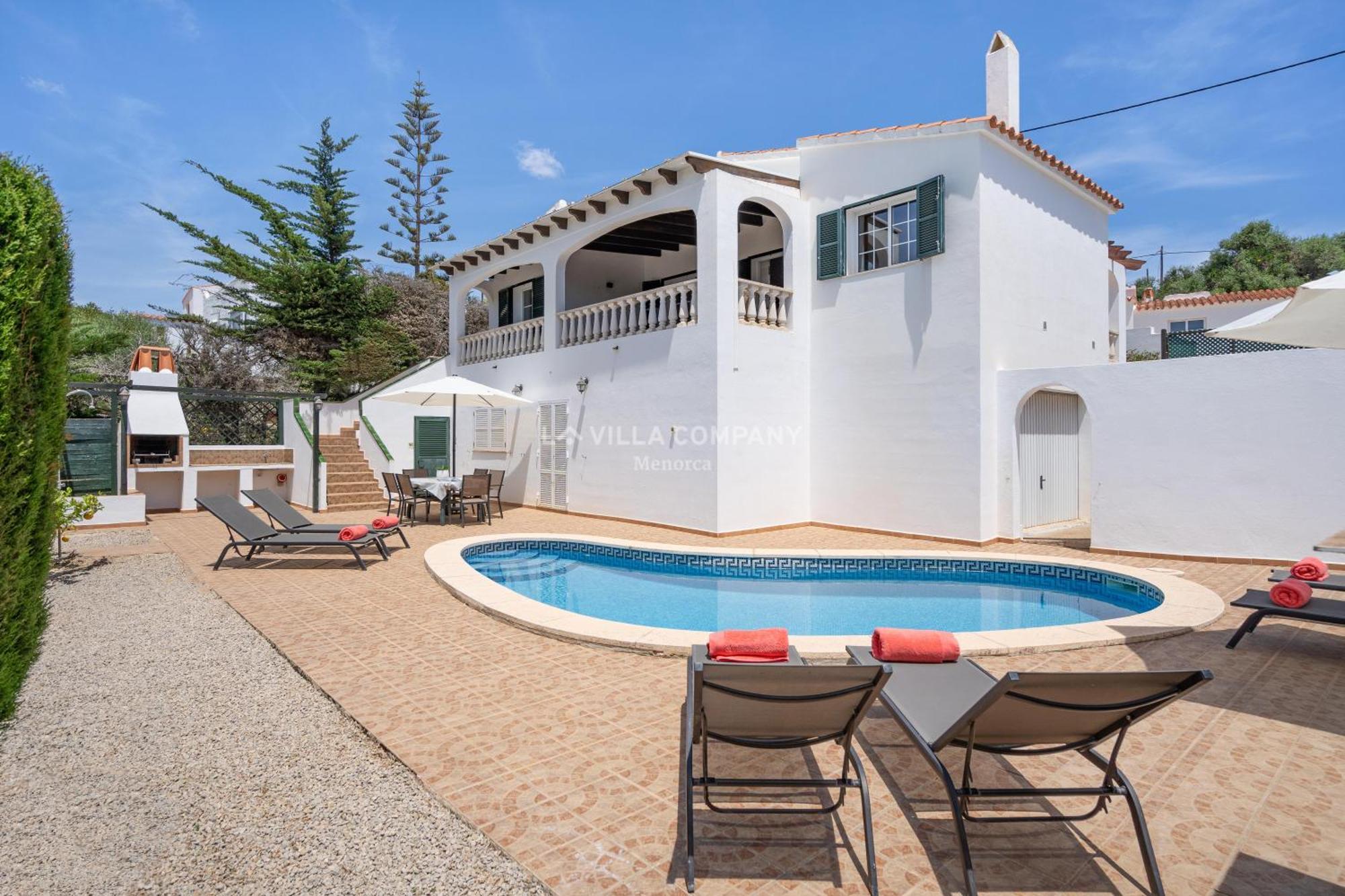 Villa Sylvia Cala En Porter  Luaran gambar
