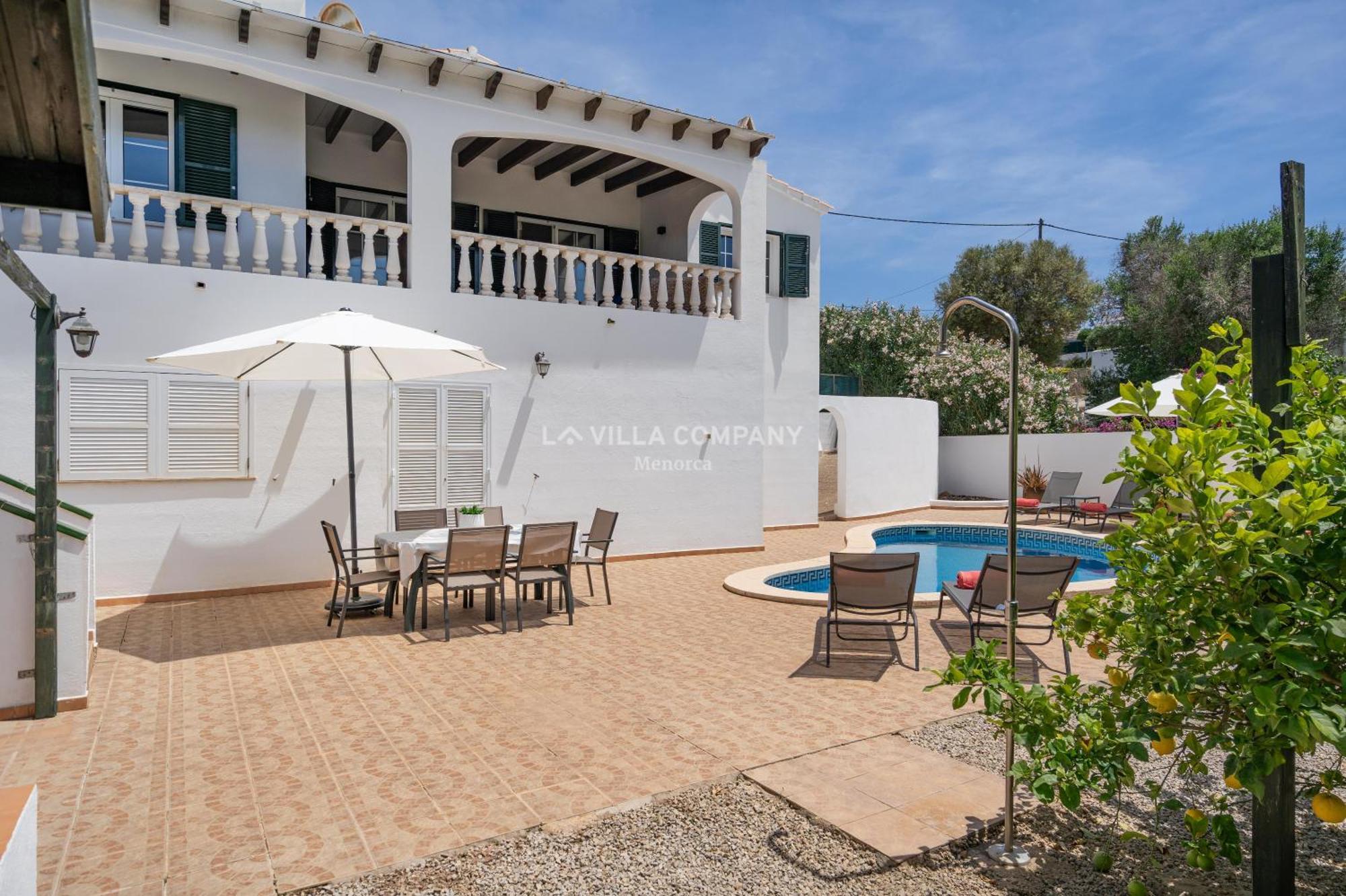 Villa Sylvia Cala En Porter  Luaran gambar