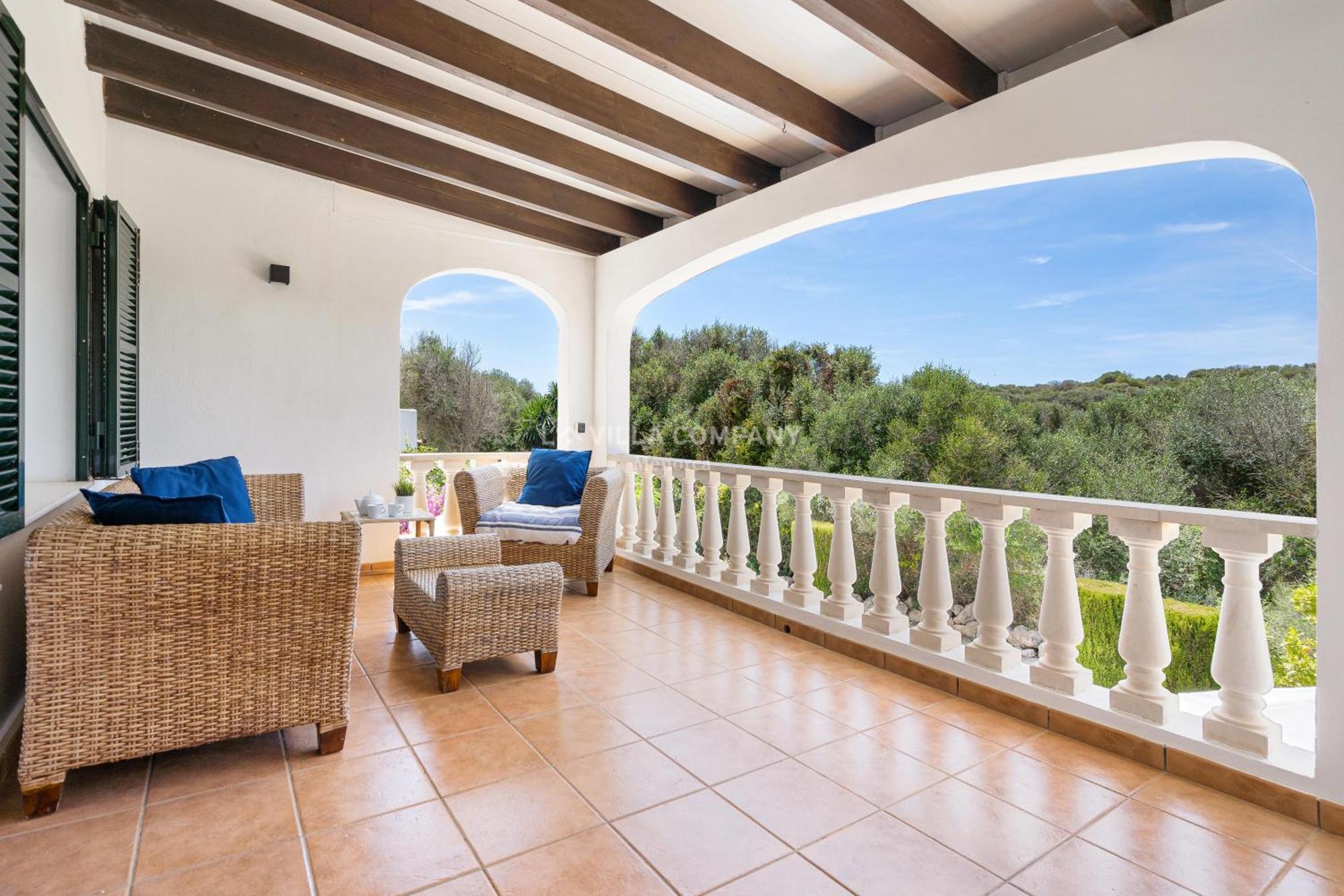Villa Sylvia Cala En Porter  Luaran gambar