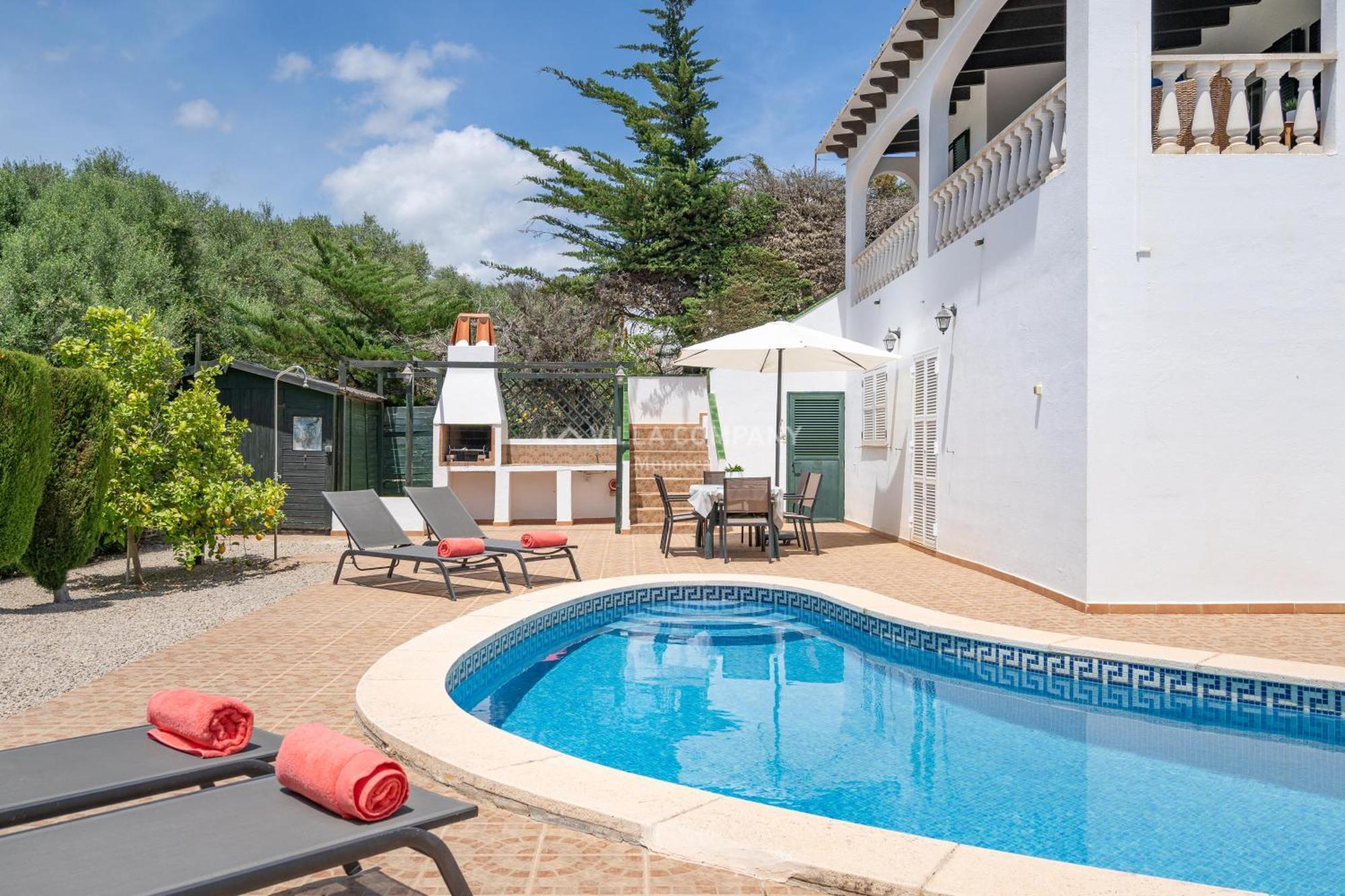 Villa Sylvia Cala En Porter  Luaran gambar
