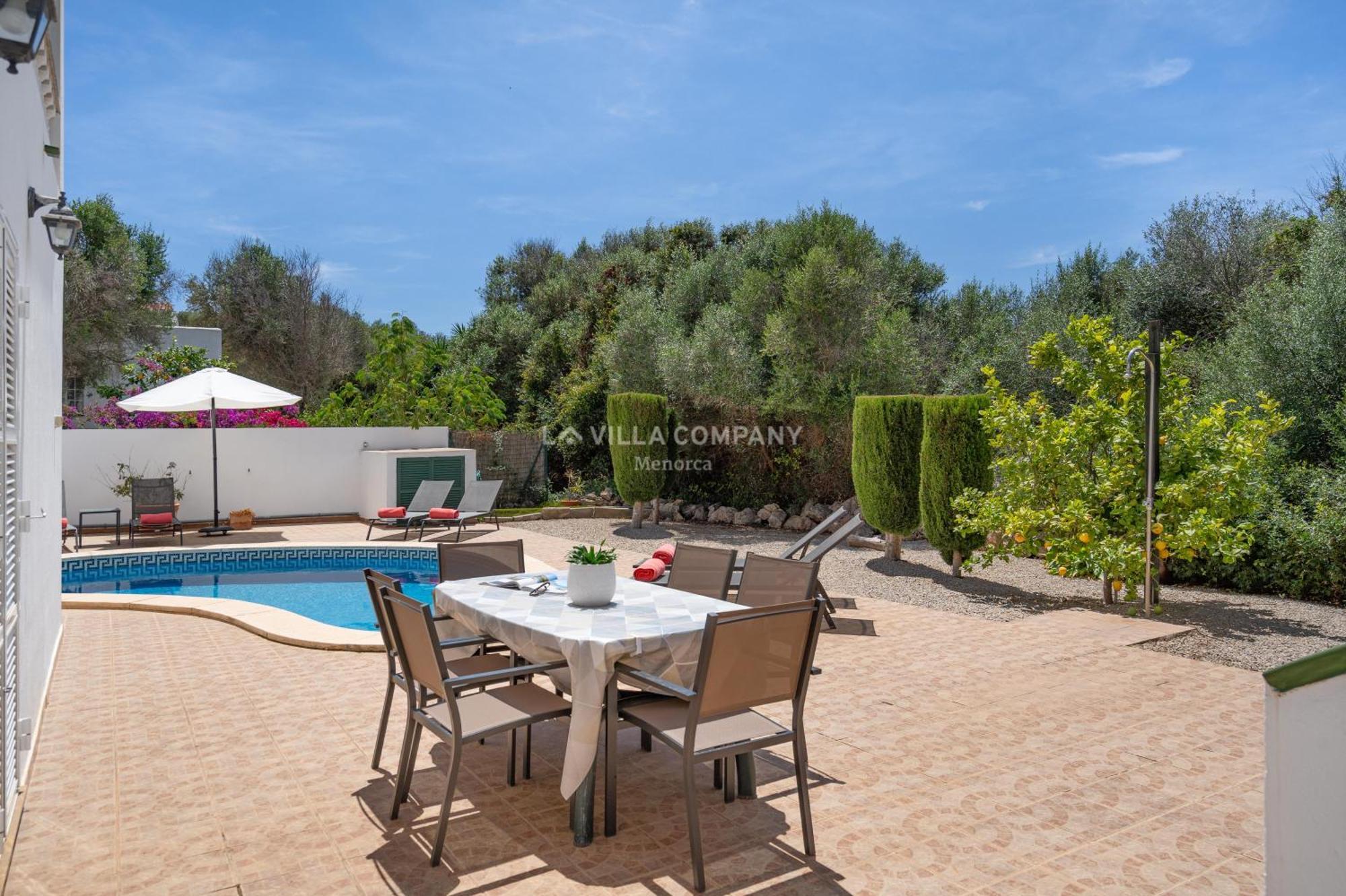 Villa Sylvia Cala En Porter  Luaran gambar